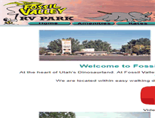 Tablet Screenshot of fossilvalleyrvpark.com